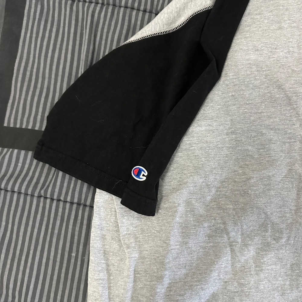 Champion T-Shirt Men's Size XL Gray Short Sleeve Crew‎ Neck Logo Cotton - Picture 7 of 7